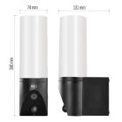 GoSmart Wifis kültéri forgatható kamera IP-310 TORCH világítással, fekete