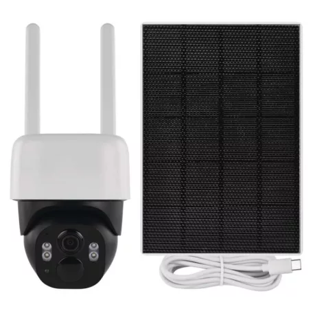 GoSmart Kültéri akkumulátoros kamera IP-1200 WASP wifivel és napelemmel