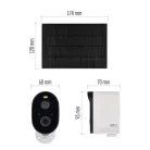 GoSmart Kültéri akkumulátoros kamera IP-1150 SNAP wifivel és napelemmel