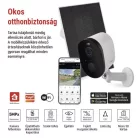 GoSmart Kültéri akkumulátoros kamera IP-1150 SNAP wifivel és napelemmel
