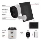 GoSmart Kültéri akkumulátoros kamera IP-1150 SNAP wifivel és napelemmel