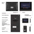 GoSmart IP-880A 2WIRE otthoni videó kaputelefon készlet WiFi-vel