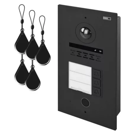 GoSmart kameraegység az IP880B 2WIRE monitorhoz és az IP-880A 2WIRE kaputelefonhoz, 3 gomb