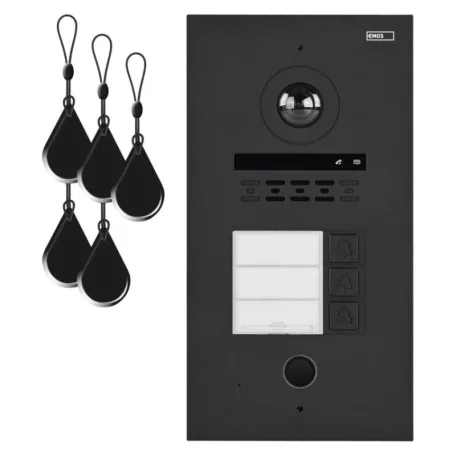 GoSmart kameraegység az IP880B 2WIRE monitorhoz és az IP-880A 2WIRE kaputelefonhoz, 3 gomb