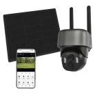 GoSmart Kültéri akkumulátoros kamera IP-6100G HAWK 4G LTE-vel és napelemmel