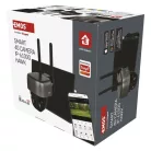 GoSmart Kültéri akkumulátoros kamera IP-6100G HAWK 4G LTE-vel és napelemmel