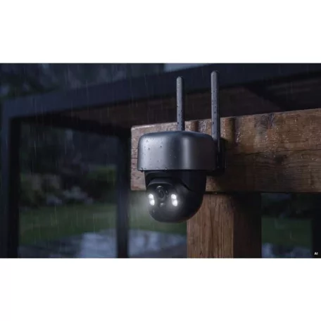 GoSmart Kültéri akkumulátoros kamera IP-6100G HAWK 4G LTE-vel és napelemmel