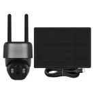 GoSmart Kültéri akkumulátoros kamera IP-6100G HAWK 4G LTE-vel és napelemmel