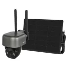GoSmart Kültéri akkumulátoros kamera IP-6100G HAWK 4G LTE-vel és napelemmel