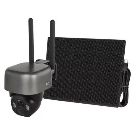 GoSmart Kültéri akkumulátoros kamera IP-6100G HAWK 4G LTE-vel és napelemmel