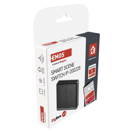 GoSmart Okos hordozható 2 funkciós szcenárió kapcsoló IP-2002ZB, ZigBee 3.0