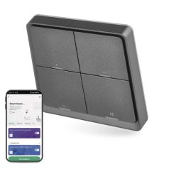   GoSmart Okos hordozható 4 funkciós szcenárió kapcsoló IP-2004ZB, ZigBee 3.0