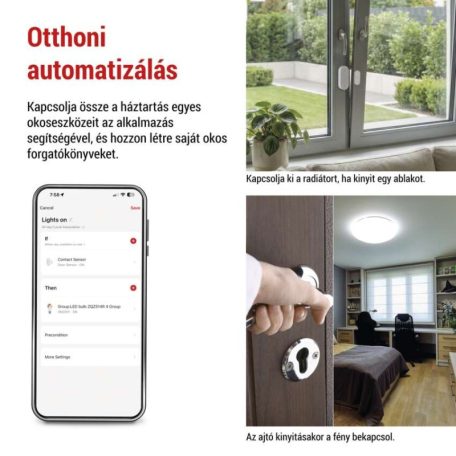 GoSmart vezeték nélküli ajtóérzékelő IP-2011Z, ZigBee