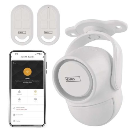 GoSmart riasztó IP‑126L GUARDIAN mozgásérzékelővel, 6× ajtó/ablak érzékelő, WiFi