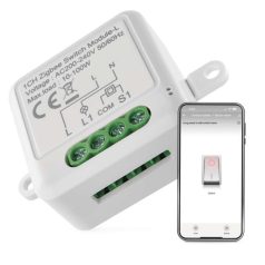  GoSmart kapcsolómodul IP-2103SZ, ZigBee, 1 csatornás (nem igényel N vezetéket)
