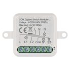 GoSmart kapcsolómodul IP-2104SZ, ZigBee, 2 csatornás (nem igényel N vezetéket)