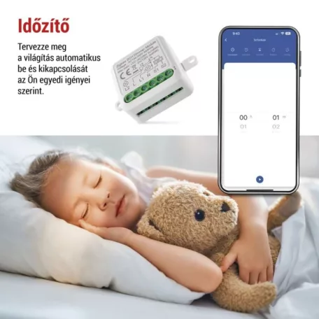 GoSmart fényerőszabályozó modul IP-2112DZ, ZigBee, 2 csatornás