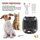 Pet Care állateledel adagoló, 4 L, fekete