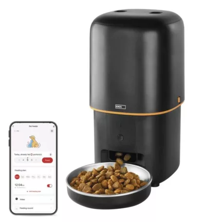 GoSmart állateledel adagoló Pet Care, 4 l, fekete, Wi-Fi