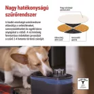 GoSmart háziállat itató Pet Care, 2,6 l, szürke, Wi-Fi