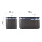 GoSmart háziállat itató Pet Care, 2,6 l, szürke, Wi-Fi