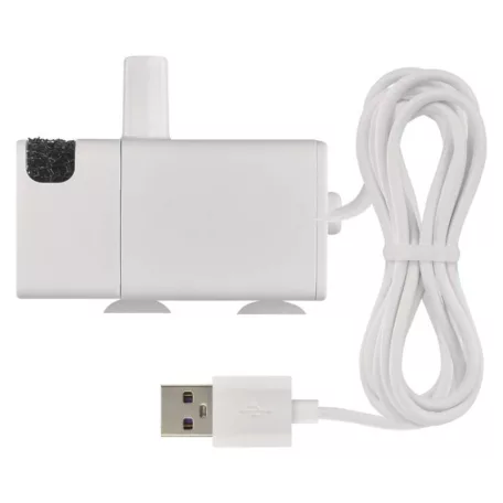 Tartalék vízszivattyú vízszökőkutakhoz, fehér