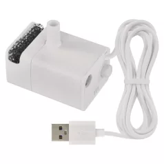 Tartalék vízszivattyú vízszökőkutakhoz, fehér