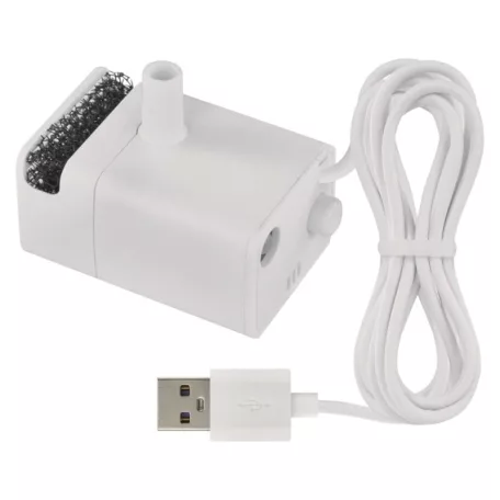 Tartalék vízszivattyú vízszökőkutakhoz, fehér