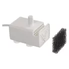 Tartalék vízszivattyú vízszökőkutakhoz, fehér