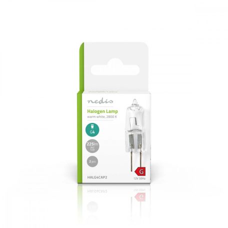 Halogén Izzó | 14 W | 225 lm | 2800 K | Meleg Fehér | A csomagolásban található lámpák száma: 2 db