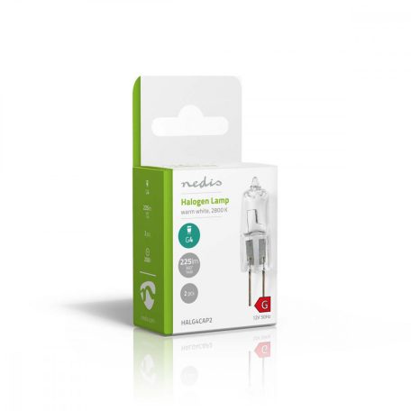 Halogén Izzó | 14 W | 225 lm | 2800 K | Meleg Fehér | A csomagolásban található lámpák száma: 2 db