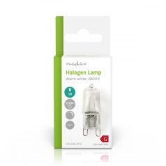   Halogén izzó G9 | 28 W | 320 lm | 2800 K | Meleg Fehér | Egyértelmű | A csomagolásban található lámpák száma: 2 db