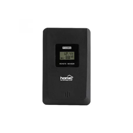 Home HCKK 09 külső jeladó HCW 28 időjárás-állomáshoz, külső hőmérséklet jeladó, 60 m hatótávolság, LCD kijelző