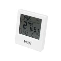   Home HC 16  hő és páratartalom-mérő, beltéri hőmérséklet és páratartalom maximum és minimum értékeinek kijelzése