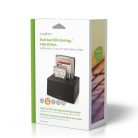 Merevlemez dokkoló állomás | USB 3.2 Gen1 | USB Type-A | 2 Lemez | 2.5 / 3.5 " | USB 3.2 Gen1 | Dokkolás | Asztal