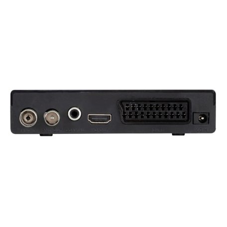 Home HD T2 DVB-T/T2 vevőkészülék, szabadon fogható földfelszíni TV és rádióadások vételére, USB csatlakozó, 1920 x 1080P, multimédiás fájlok lejátszása