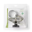 Segítő harmadik kéz nagyítóval | Krokodil klipszek | Ezüst