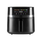 Home HGAF8 digitális air fryer, forrólevegős fritőz, 8 liter kapacitás, 2000 W, hőmérsékleti tartomány 80 – 200 °C