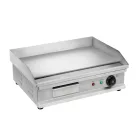 HOME HGAG30 plancha elektromos sütőlap, 3000 W, acél sütőlap, állítható hőmérséklet, olajgyűjtő fiók