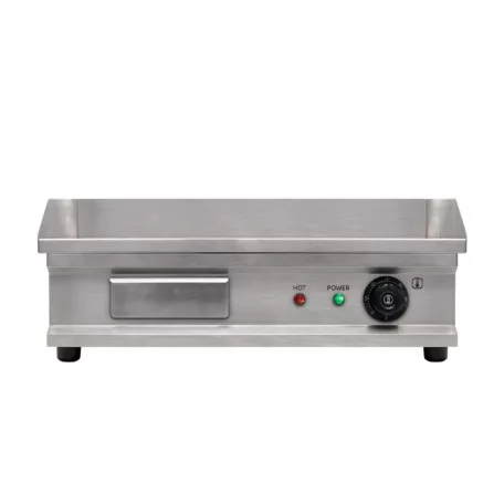 HOME HGAG30 plancha elektromos sütőlap, 3000 W, acél sütőlap, állítható hőmérséklet, olajgyűjtő fiók