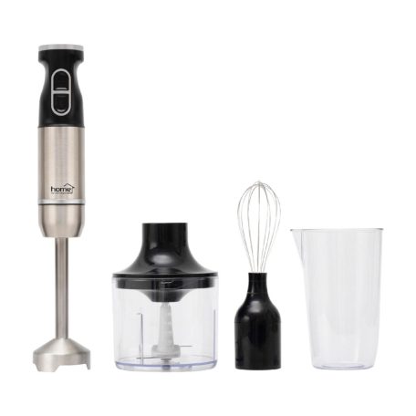 Home HGBMS65 botmixer szett, 1000W, 15 fokozatban állítható sebesség, tálas aprító űrtartalma 500 ml, mérőpohár űrtartalma 650 ml