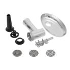 HOME HGHD1200 húsdaráló, 1200 W, rozsdamentes vágórostélyok, kés, és tálca, tartozék kolbásztöltő és kebbe készítő