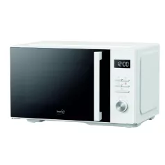   HOME HGMH25GR mikrohullámú sütő, 25 liter, grillfunkció, 25l, fehér, 900 W, digitális, 5 fokozat, gyerekzár