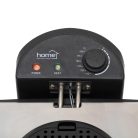 Home HGOLS4 olajsütő, 2000 W, max. 6 literes olajtartály, rozsdamentes készülékház, 3 sütőkosár