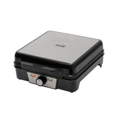   Home HGOS4 ostyasütő és sajtos tallér sütő, 1200 W, rozsdamentes burkolat, jelzőfények, 160–235 °C