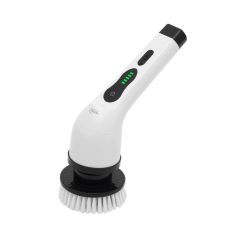   Home HGPB8 elektromos tisztítókefe szett, 25W teljesítmény, 8 cserélhető fej, teleszkópos nyél, változtatható sebesség, tölthető, tartozék USB-C töltőkábellel