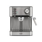 HOME HGPR15 presszókávé főző, 15bar, inox, tejhabosítás, elektronikus vezérlés, automatikus kikapcsolás