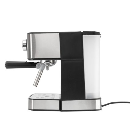 HOME HGPR15 presszókávé főző, 15bar, inox, tejhabosítás, elektronikus vezérlés, automatikus kikapcsolás