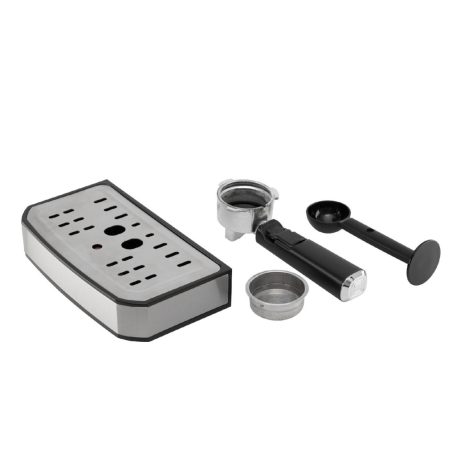 HOME HGPR15 presszókávé főző, 15bar, inox, tejhabosítás, elektronikus vezérlés, automatikus kikapcsolás