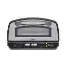 HOME HGPZ450 elektromos pizzasütő, max. 2000 W, max. 450 °C, LED kijelző, érintőgomb, fém ház, multifunkciós